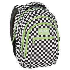 BackUp hátizsák - 3 rekeszes - Checkerboard Light Green (PLB8O94P)