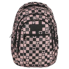 BackUp iskolatáska, hátizsák - 3 rekeszes - Axolot pepita (PLB7O15)