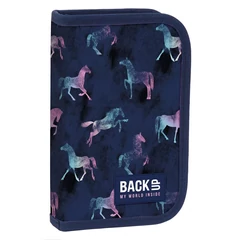 BackUp Lovas felszerelt kihajtható tolltartó - Magic Horses (PB4SW88)