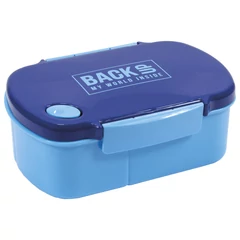 BackUp műanyag csatos uzsonnás doboz - Kék (SB7B58)