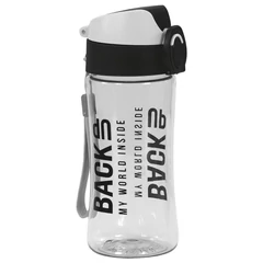 BackUp műanyag kulacs - Fekete (BB7A56)