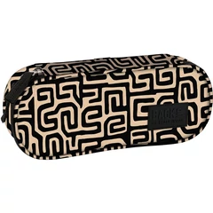 BackUp ovális tolltartó - Black and Gold (PB7A08)