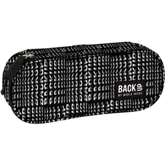 BackUp ovális tolltartó - Black and White (PB7A42)