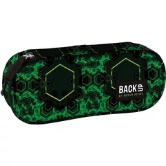 BackUp ovális tolltartó - Black, green (PB7A45)