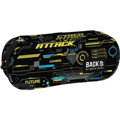 BackUp ovális tolltartó - Ciber attack (PB7A50)