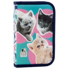 Cleo és Frank cicás kihajtható tolltartó - Kiscicák