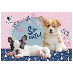 Cleo és Frank kutyás asztali könyöklő - So cute