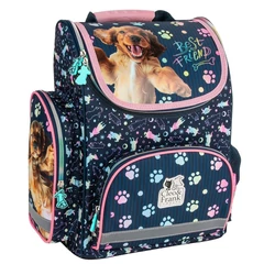 Cleo és Frank kutyás ergonomikus iskolatáska - Best Friends (TEMBCF44)