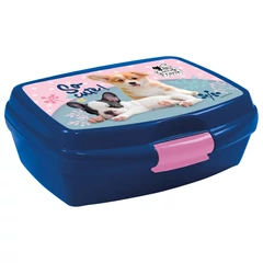 Cleo és Frank kutyás műanyag uzsonnás doboz - So cute