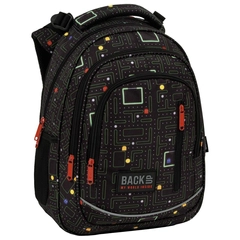 BackUp iskolatáska, hátizsák - 3 rekeszes - PacMan - GROW WITH ME