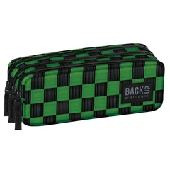 BackUp egyterű tolltartó - Checkerboard Green (PB8G73)