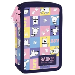BackUp felszerelt 3 emeletes tolltartó - Dogs BFF (PB8EW11)