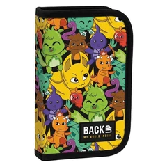 BackUp Fiús felszerelt tolltartó - Űrbéli állatkák
