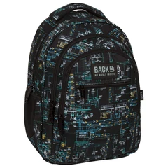 BackUp Geometrikus hátizsák - 3 rekeszes - Vonalrendszer