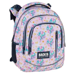 BackUp iskolatáska, hátizsák - 3 rekeszes - Ballons (PLB7R41)