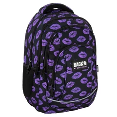 BackUp iskolatáska, hátizsák - 3 rekeszes - Csók (PLB7A27)