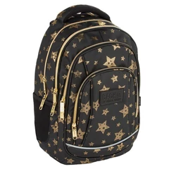 BackUp iskolatáska, hátizsák - 3 rekeszes - Gold Star (PLB7A40)