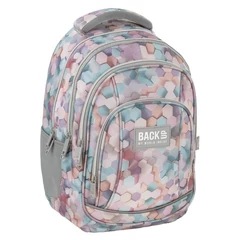 BackUp iskolatáska, hátizsák - 3 rekeszes - Pasztell (PLB7A13)