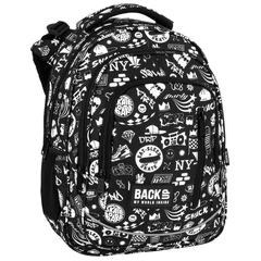 BackUp iskolatáska, hátizsák - 3 rekeszes - Skate (PLB7R57)