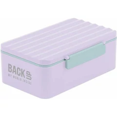 BackUp műanyag csatos uzsonnás doboz - Lila-menta (SB6C39)