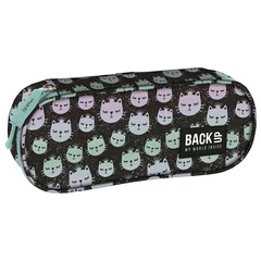 BackUp cicás ovális tolltartó - Colour Kitty