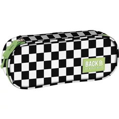 BackUp ovális tolltartó - Checkerboard Light Green (PB8A94P)