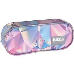 BackUp Pasztell ovális tolltartó - Gyémántok