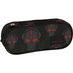 BackUp Robotos ovális tolltartó - Robot maszkok