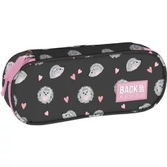 BackUp Sünis ovális tolltartó - Édes sündisznók