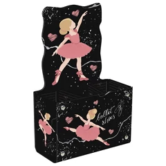 Balerina asztali tolltartó - Ballet shoes