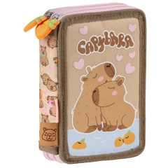 Capybara felszerelt emeletes tolltartó - Love (PWDKB10)