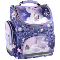 Cleo és Frank cicás ergonomikus iskolatáska - Little Star (TEMBCF47)