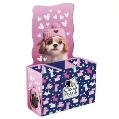 Cleo és Frank kutyás asztali tolltartó (PPSCF42)