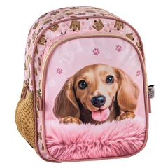 Cleo és Frank kutyás ovis hátizsák - Pink Paws (PL11CF46)
