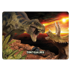 Dinoszauruszok asztali alátét - Battle
