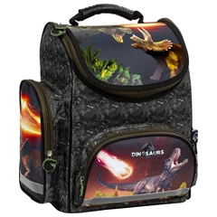 Dinoszauruszok ergonomikus iskolatáska - Battle