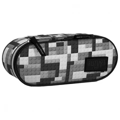 Future by BackUp ovális tolltartó - Blocks (P1ADF38)