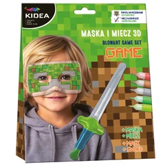 Kidea 3D Blowart készlet - Game (ZBAGKA)