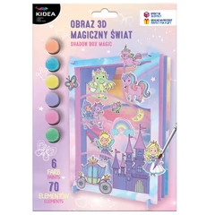 Kidea 3D-s kifestőkönyv - Magic (O3DMSKA)