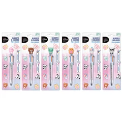 Kidea állatfigurás 6 színű toll - többféle (DFA6KA)