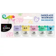 Kidea Állatos szövegkiemelő - 5 db-os (ZNI5KKA)
