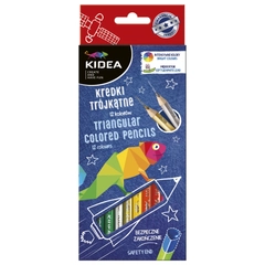 Derform - Kidea háromszög színes ceruza - 12 db-os (KT12KA)