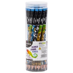 Kidea Jumbo vastag háromszög HB grafit ceruza radírral