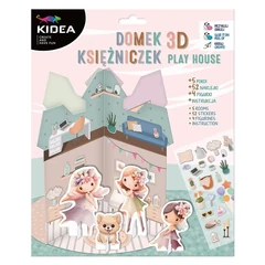 Kidea Kreatív 3D-s házikó - Hercegnők (KDOKKA)