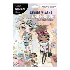 Kidea Kreatív Stylist matrica készlet  - Hercegnők (SWKKA)