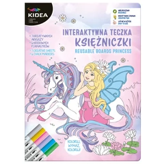 Kidea Kreatív színező és foglalkoztató készlet - Princess (ITUKKA)