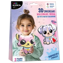 Kidea Megic vízfestmények - 3D kisállatok (MZMKA)