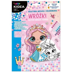 Kidea mozaikkép készítő készlet - Pixel - tündérek (MOKWKA)