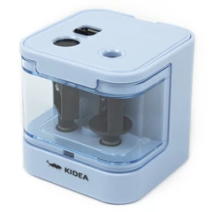 Kidea műanyag tartályos dupla hegyező - kék (TEL2ANKA)