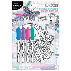 Kidea színezhető üvegmatrica (WIPWKA)